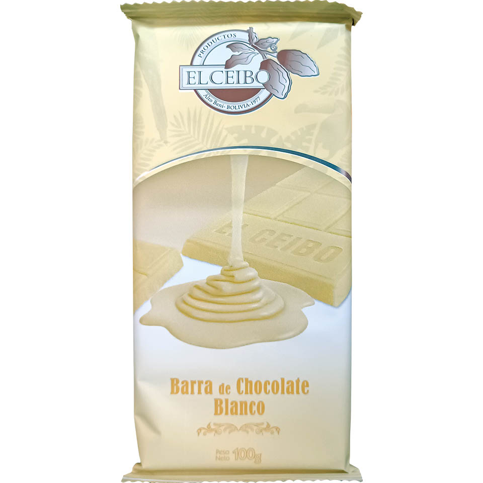 Barra de chocolate Barra de Chocolate Blanco (100g) — Bolívia